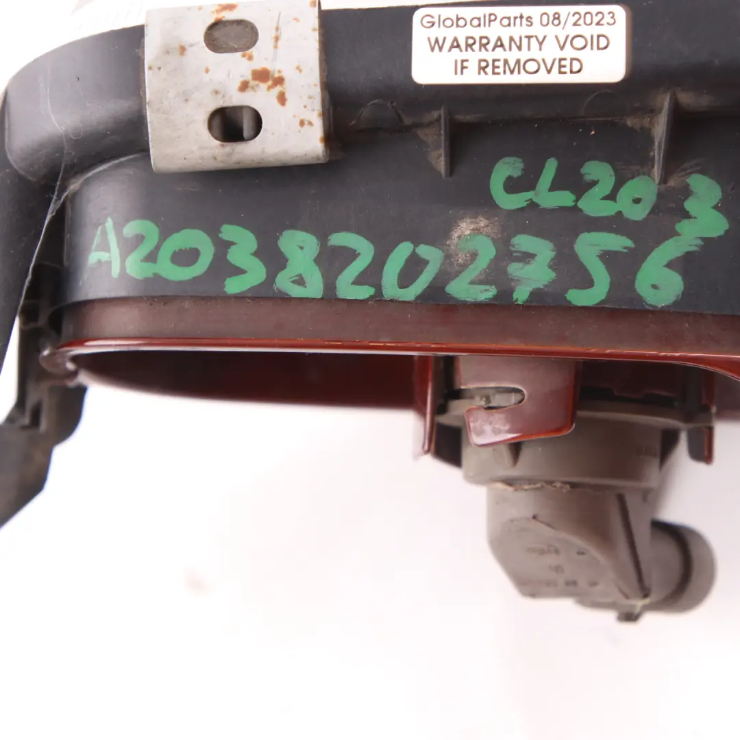 Fog Lamp Mercedes SLK R171 CL203 W209 Front Bumper Light Left N/S to with Part number A2038202756 Fog Lamp Mercedes SLK R171 CL203 W209 Front Bumper Light Left N/S - SKU A2038202756 - Part number A2038202756