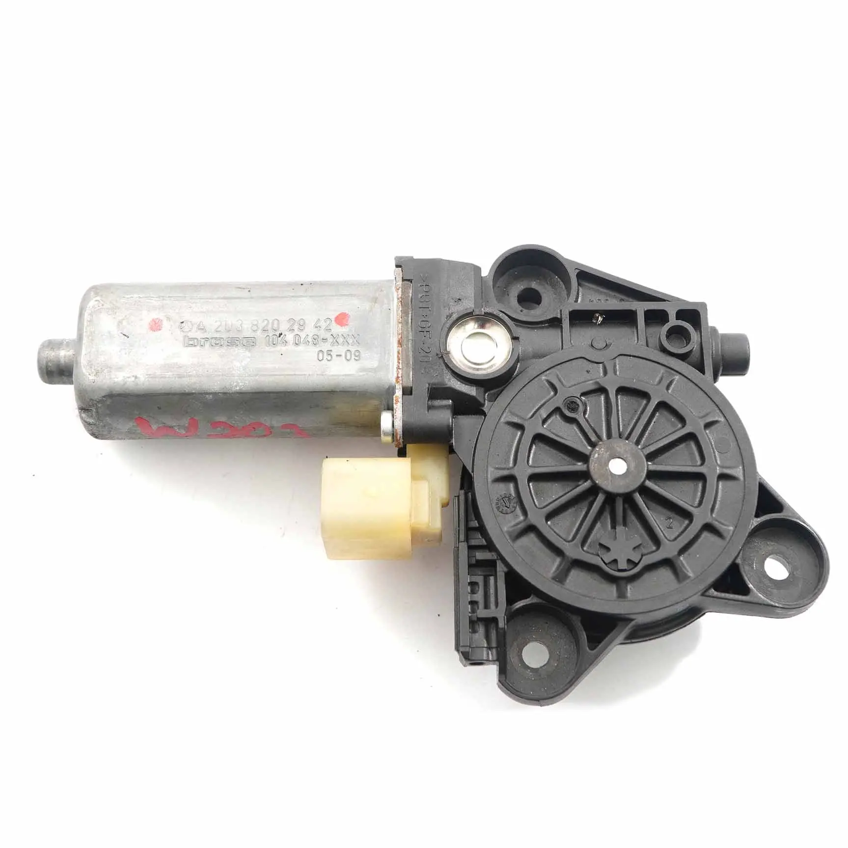 Motor elevalunas Mercedes W203 Puerta Trasera Izquierda Regulador A2038202942