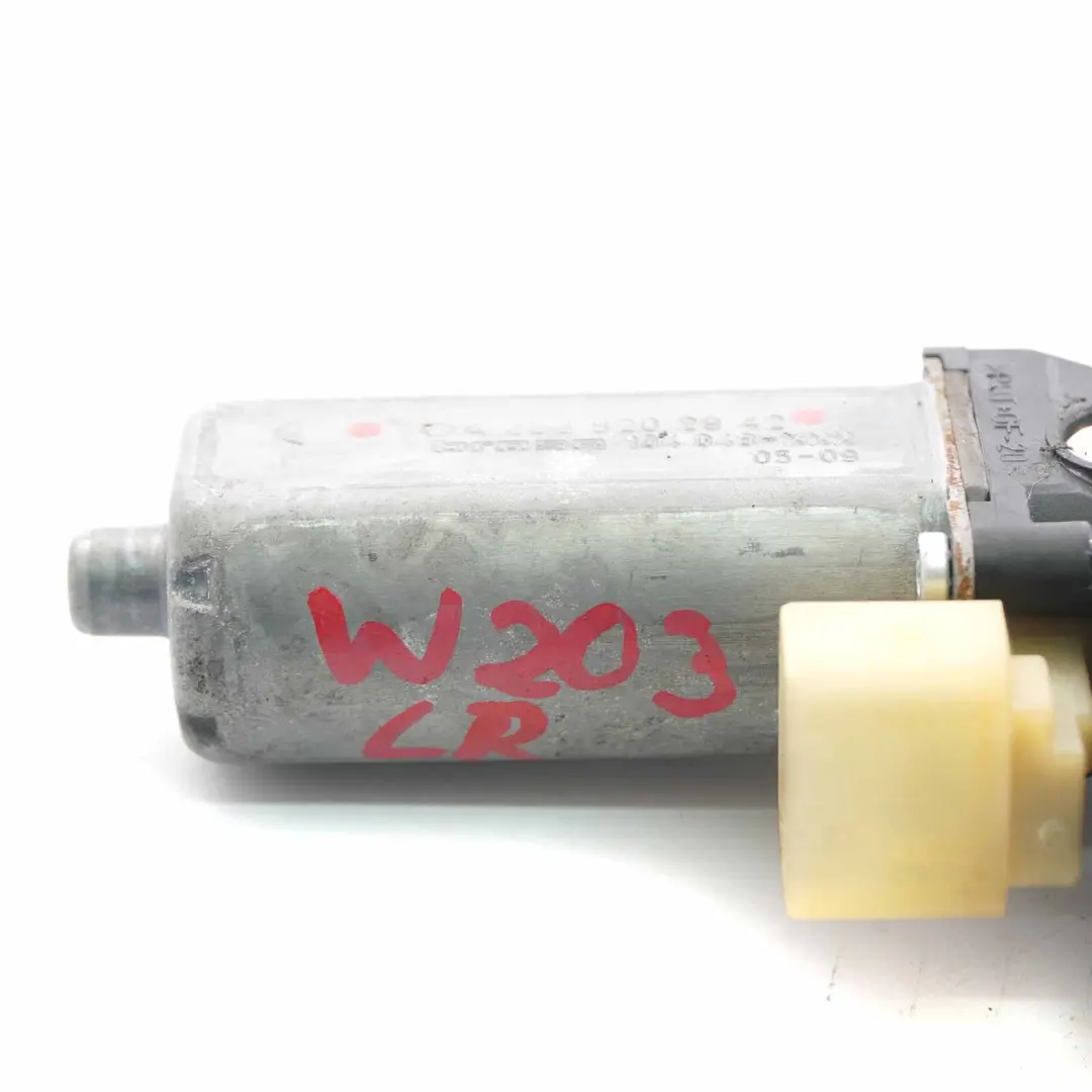  Motor elevalunas Mercedes W203 Puerta Trasera Izquierda Regulador - SKU A2038202942 - Número de pieza A2038202942