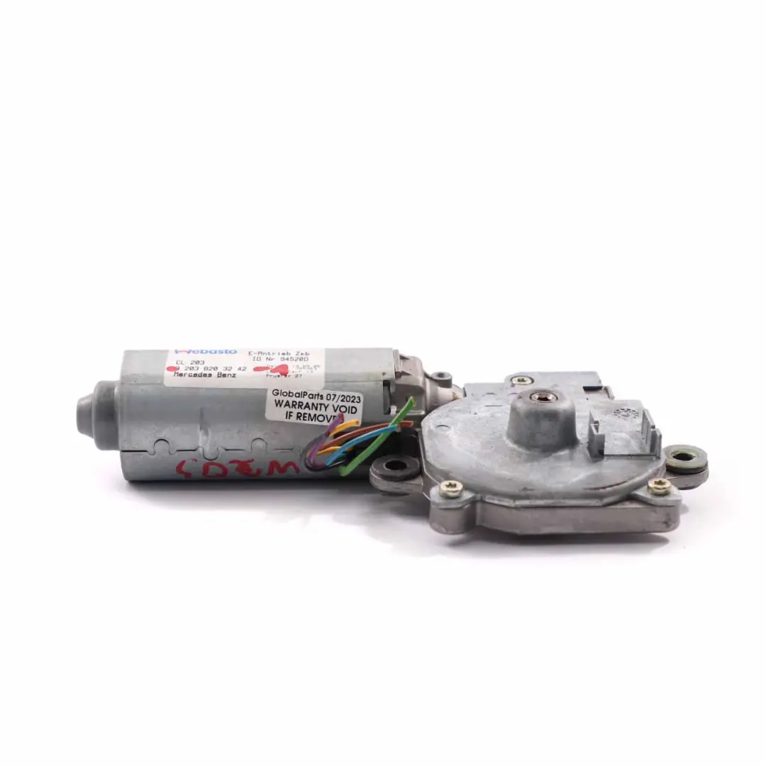 Mercedes C E CL203 W211 Unidad Control Techo Solar Motor Techo Solar - SKU A2038203242-1 - Número de pieza A2038203242