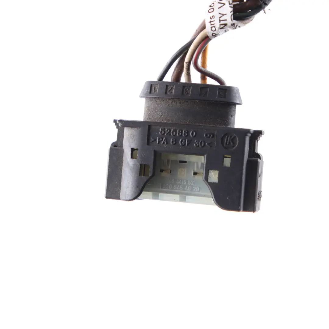 Mercedes W203 Headlight Headlamp Front Right O/S Plug Socket Wiring A2205454628 - SKU A2038203461-2 - Part number A2038203461