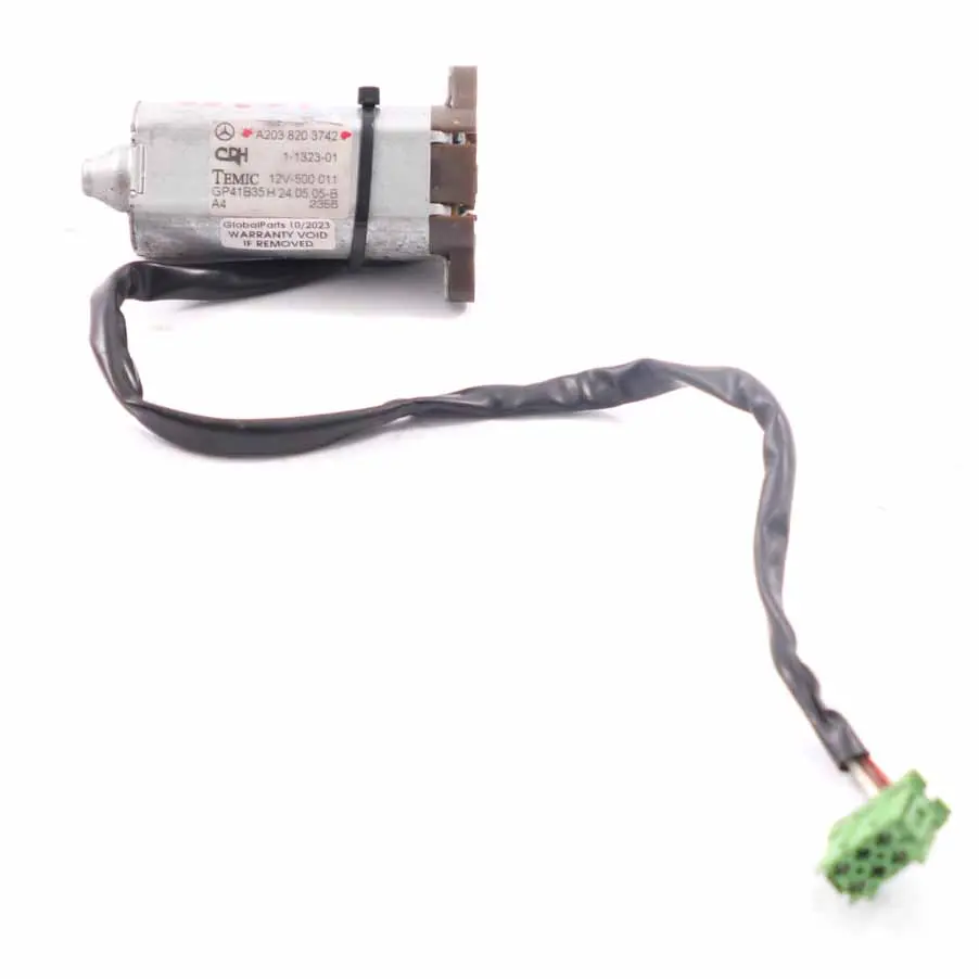 Mercedes W203 actionneur moteur siège avant gauche droite réglage A2038203742