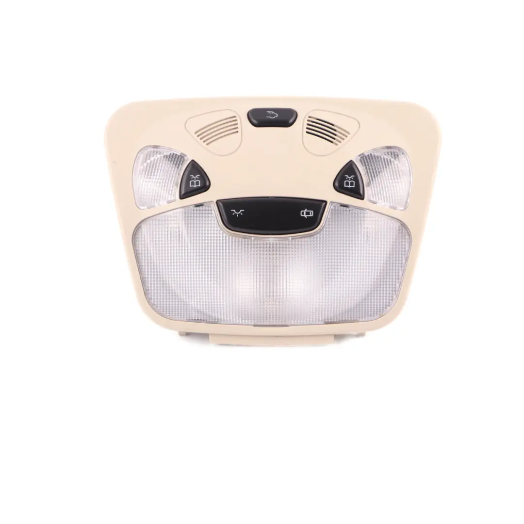 Interior Roof Light Front Reading Lamp Panel Beige to Mercedes W203 with Part number A2038204601 Mercedes W203 Interior Roof Light Front Reading Lamp Panel Beige - SKU A2038204601-1 - Part number A2038204601