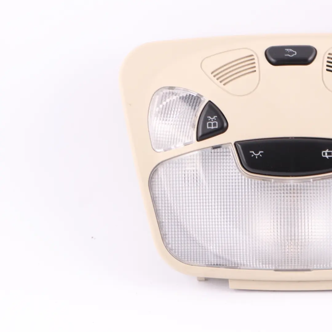 Interior Roof Light Front Reading Lamp Panel Beige to Mercedes W203 with Part number A2038204601 Mercedes W203 Interior Roof Light Front Reading Lamp Panel Beige - SKU A2038204601-1 - Part number A2038204601