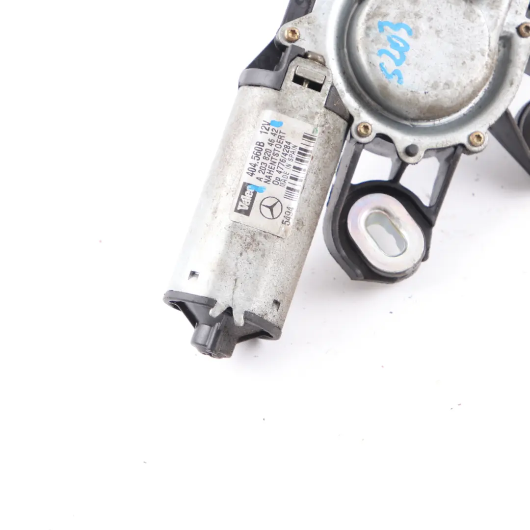 Windscreen Wiper Motor to Mercedes W203 Rear with Part number A2038204642 Mercedes W203 Rear Windscreen Wiper Motor - SKU A2038204642 - Part number A2038204642