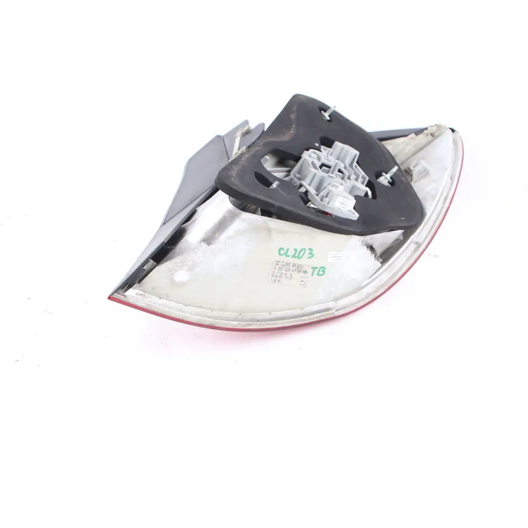 Tail Light Mercedes CL203 Rear Left N/S Lamp Side Tanzanite Blue to with Part number A2038204764 Tail Light Mercedes CL203 Rear Left N/S Lamp Side Tanzanite Blue - SKU A2038204764-TB - Part number A2038204764