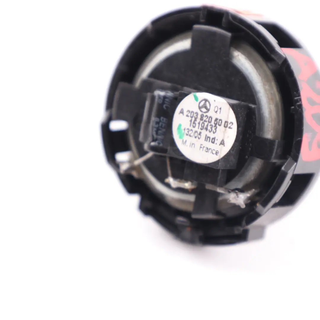 Altavoz Frontal Tweeter Triángulo Puerta Izquierda Derecha para Mercedes W209 con número de pieza A2038205002 Mercedes W209 Altavoz Frontal Tweeter Triángulo Puerta Izquierda Derecha - SKU A2038205002 - Número de pieza A2038205002