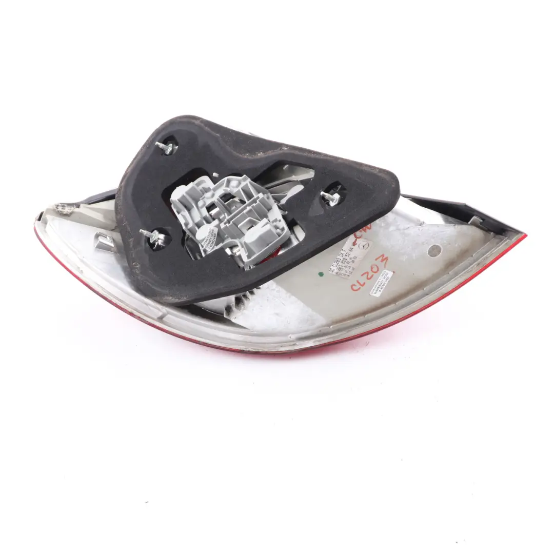  Tail Light Mercedes CL203 Rear Right O/S Lamp Side Calcite White - SKU A2038205264-CW - Part number A2038205264