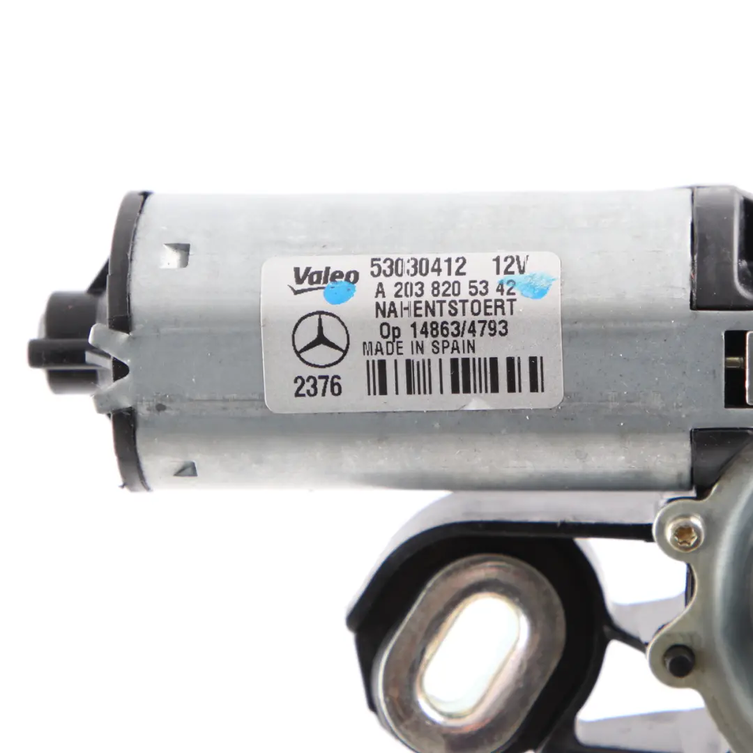 Wiper Motor Mercedes S203 Wagon Rear Window Tailgate Actuator to with Part number A2038205342 Wiper Motor Mercedes S203 Wagon Rear Window Tailgate Actuator - SKU A2038205342 - Part number A2038205342