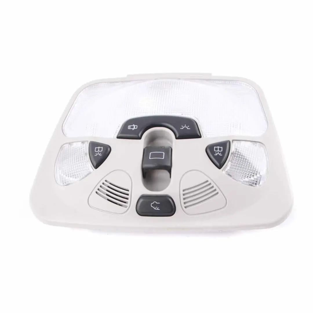 Interior Roof Light Lamp Switch Unit Panel Grey to Mercedes CLC CL203 with Part number A2038205501 Mercedes CLC CL203 Interior Roof Light Lamp Switch Unit Panel Grey - SKU A2038205501 - Part number A2038205501