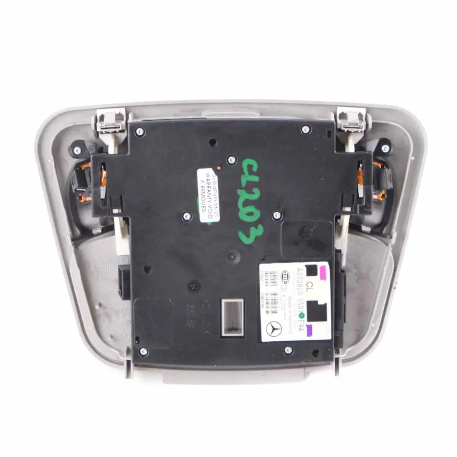  Mercedes-Benz C W203 Licht Innenraumleuchte Leuchte Schiebedach A2038201101 - SKU A2038205501 - Teilenummer A2038205501