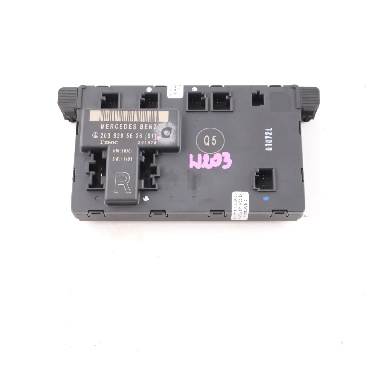 Mercedes W203 Deurmodule Voor Rechts Regeleenheid ECU A2038205626