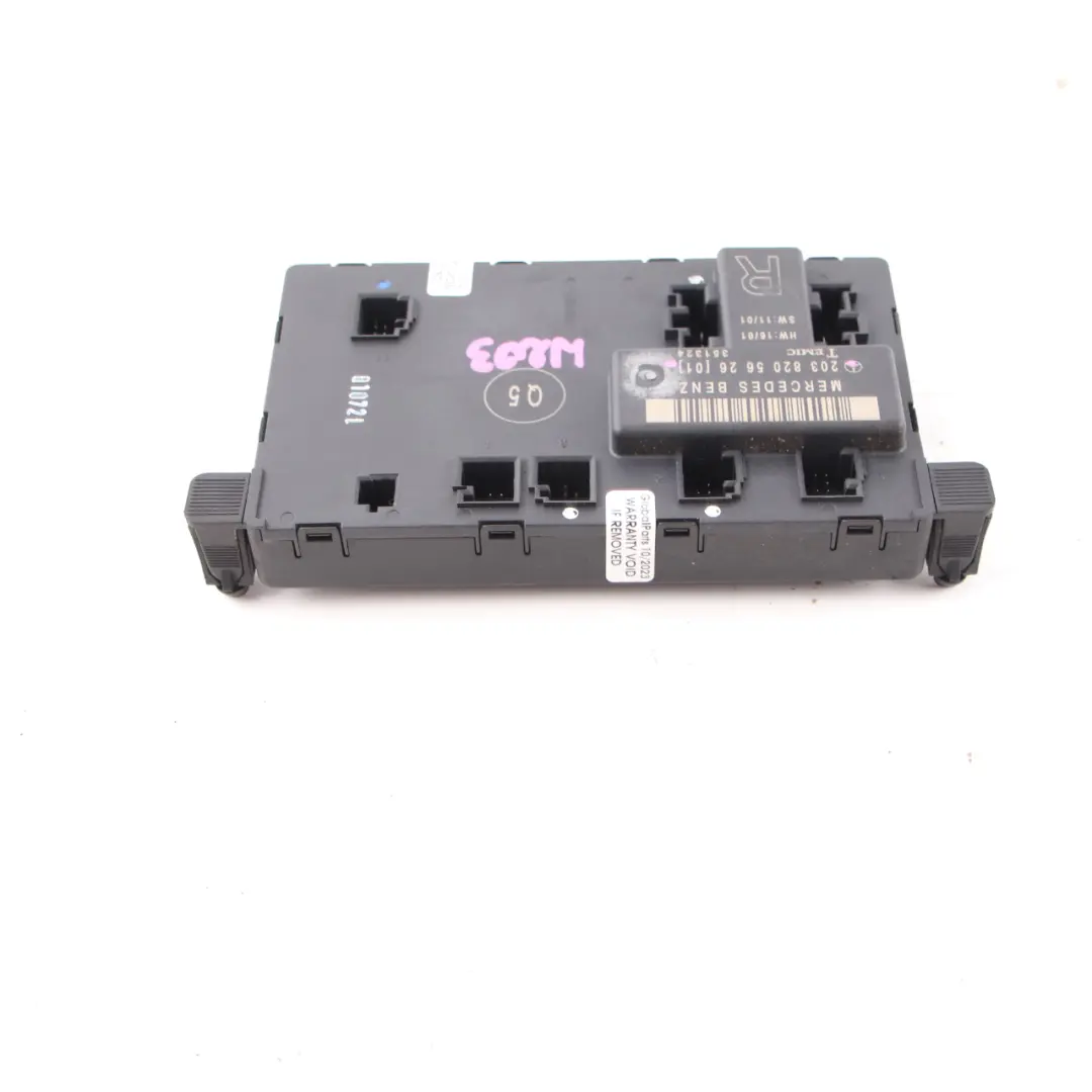 Door Module Front Right O/S Control Unit ECU to Mercedes W203 with Part number A2038205626 Mercedes W203 Door Module Front Right O/S Control Unit ECU - SKU A2038205626 - Part number A2038205626