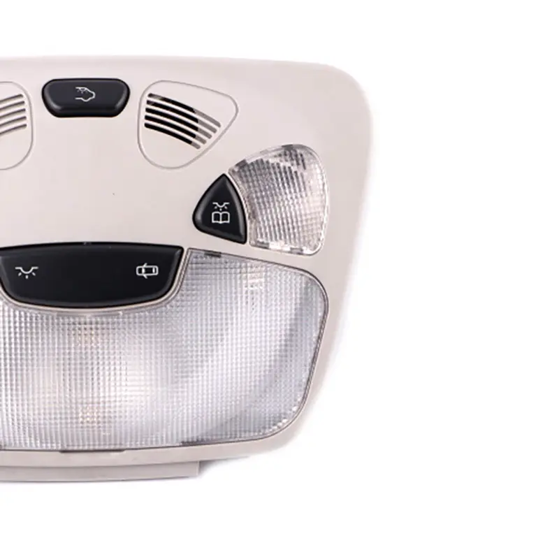 Interior Roof Reading Light Lamp Control Unit Grey to Mercedes W203 with Part number A2038206701 Mercedes W203 Interior Roof Reading Light Lamp Control Unit Grey - SKU A2038206701-1 - Part number A2038206701