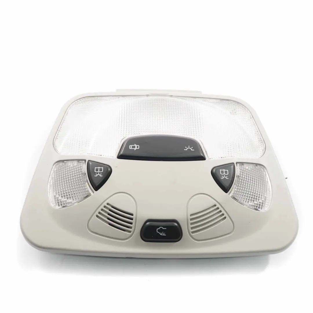Unidad De Control De La Luz De Lectura Interior Gris para Mercedes W203 con número de pieza A2038206701 Mercedes W203 Unidad De Control De La Luz De Lectura Interior Gris - SKU A2038206701 - Número de pieza A2038206701