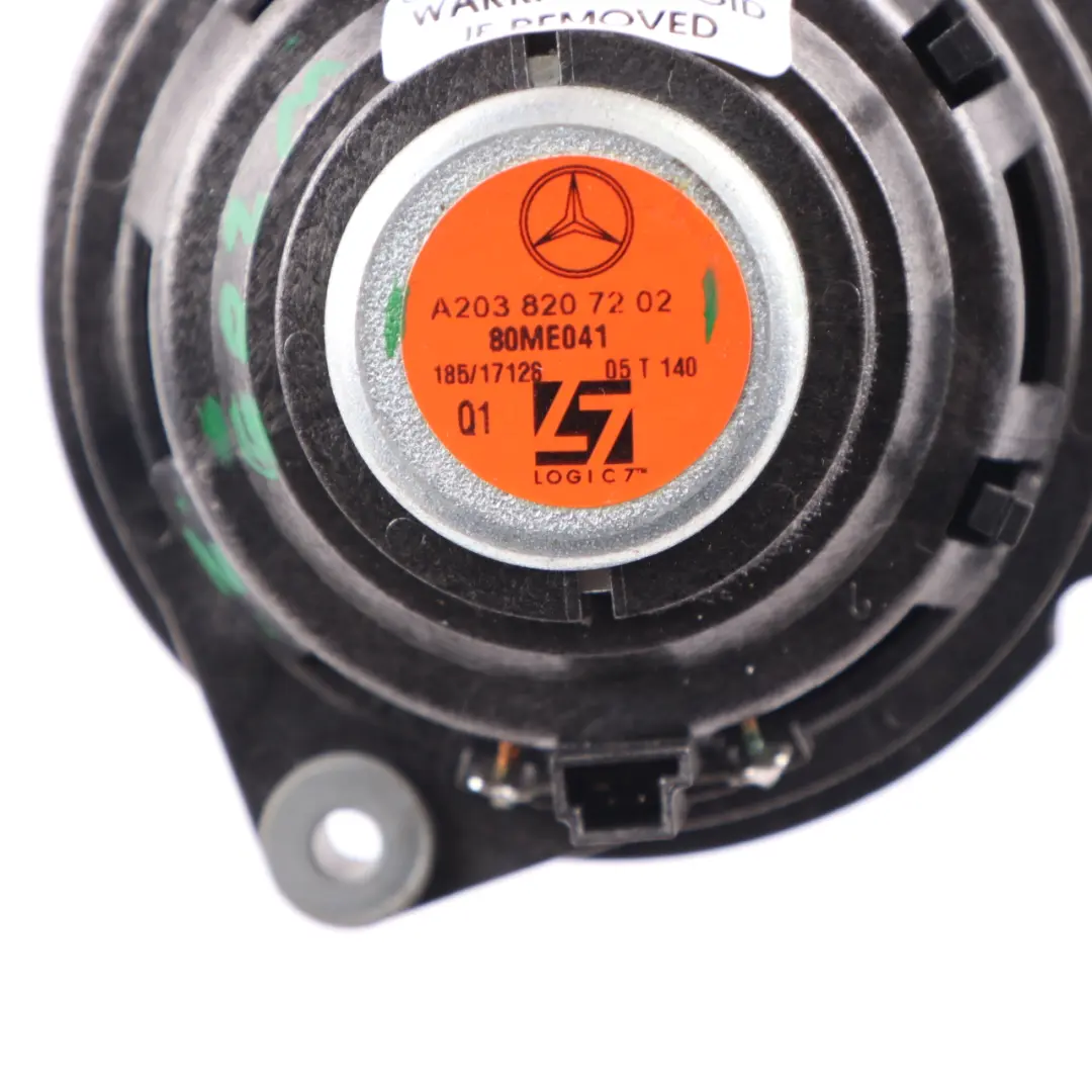 Dashboard Speaker Mercedes W203 CLK W209 Central Audio Sound Logic7 to with Part number A2038207202 Dashboard Speaker Mercedes W203 CLK W209 Central Audio Sound Logic7 - SKU A2038207202 - Part number A2038207202