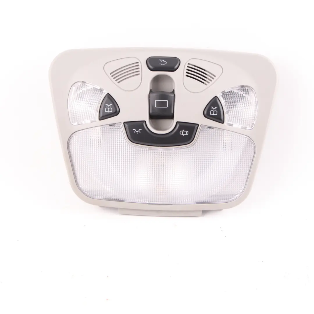 Luz techo interior Lámpara lectura Panel frontal para Mercedes CLC CL203 con número de pieza A2038207901 Mercedes CLC CL203 Luz techo interior Lámpara lectura Panel frontal - SKU A2038207901-1 - Número de pieza A2038207901