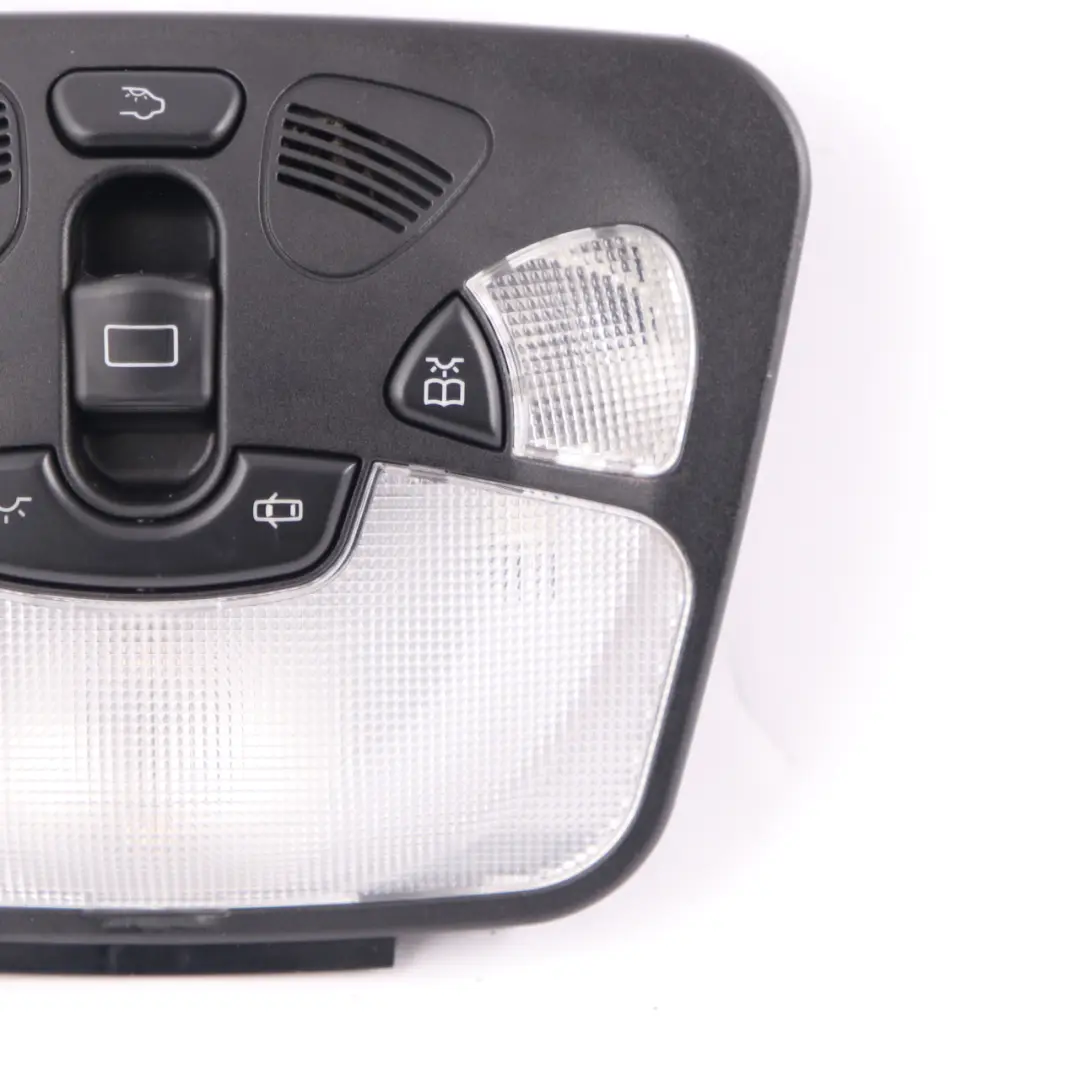 Mercedes CL203 Interior Roof Light Reading Lamp Front Black - SKU A2038207901 - Part number A2038207901