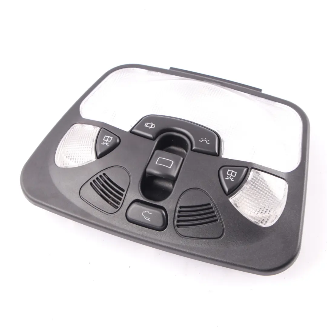 Luz de Techo Interior Luz de Lectura Delantera Negro para Mercedes CL203 con número de pieza A2038207901 Mercedes CL203 Luz de Techo Interior Luz de Lectura Delantera Negro - SKU A2038207901 - Número de pieza A2038207901