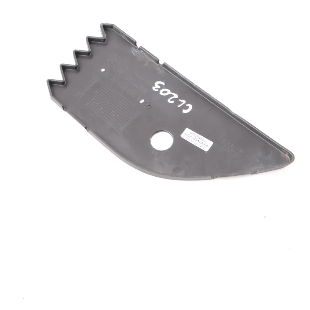 Mercedes W203 Parachoques delantero luz antiniebla embellecedor izquierda - SKU A2038210536 - Número de pieza A2038210536