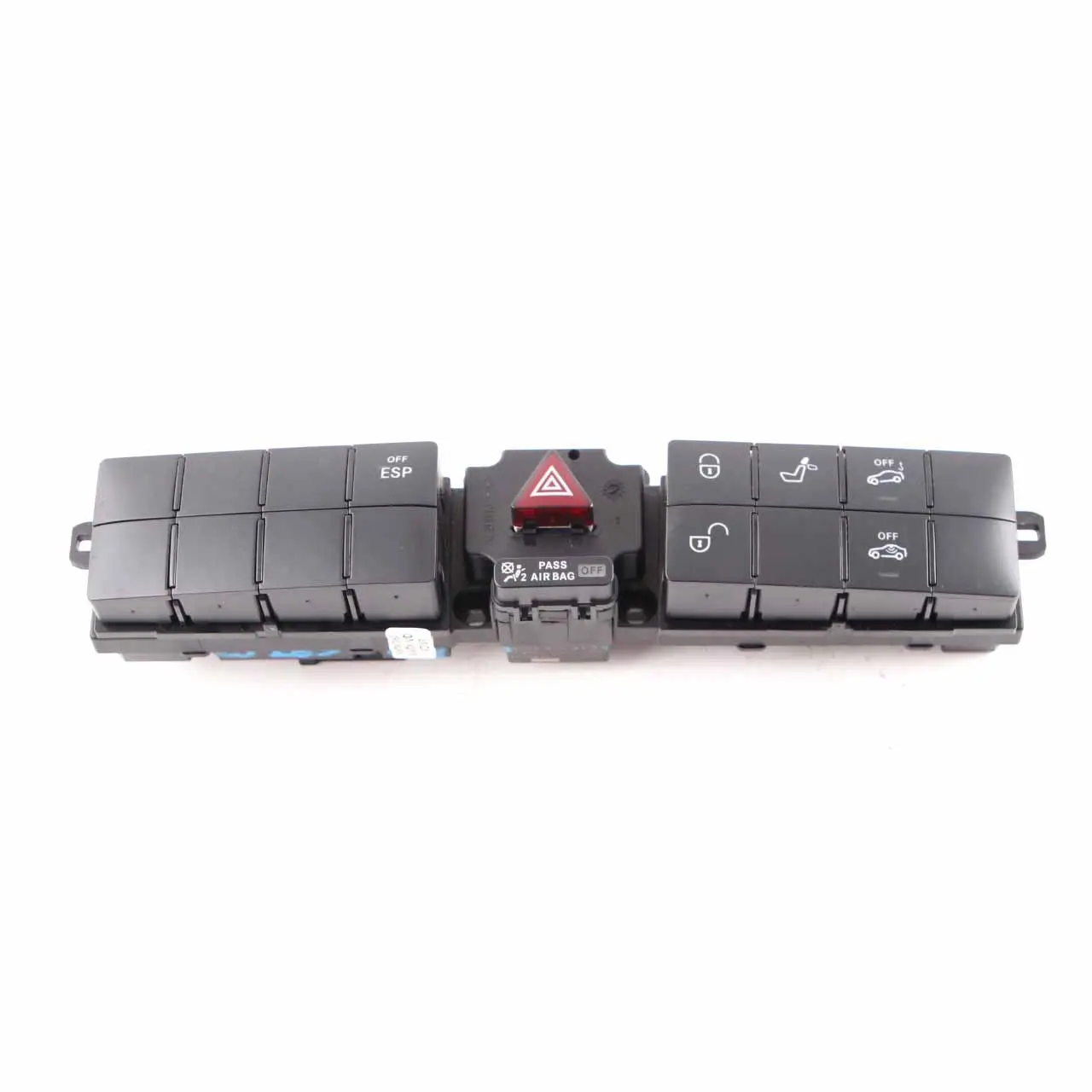 Mercedes W203 Switch Unit Control Panel Module Hazard Lock ESP A2038214481