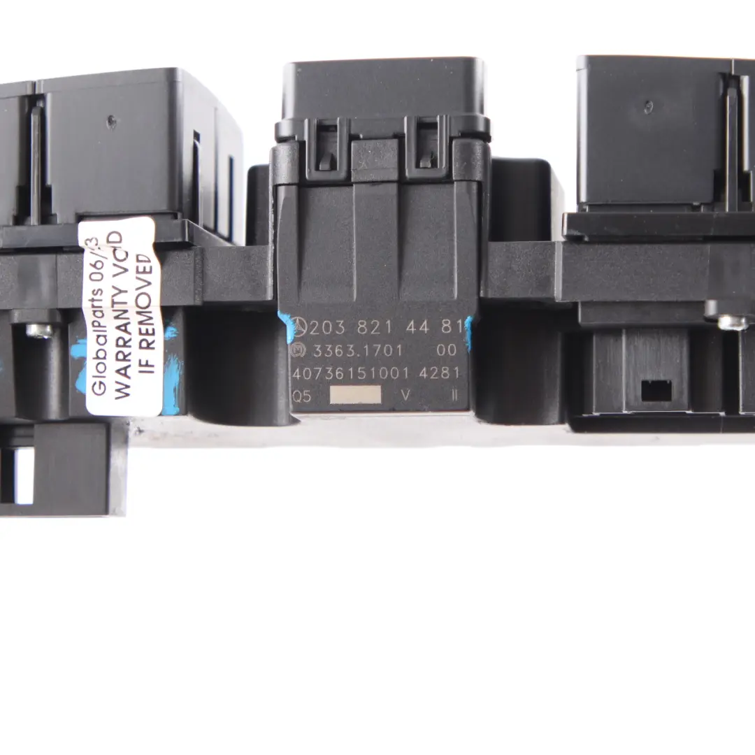 Switch Unit Control Panel Module Hazard Lock ESP to Mercedes W203 with Part number A2038214481 Mercedes W203 Switch Unit Control Panel Module Hazard Lock ESP - SKU A2038214481 - Part number A2038214481