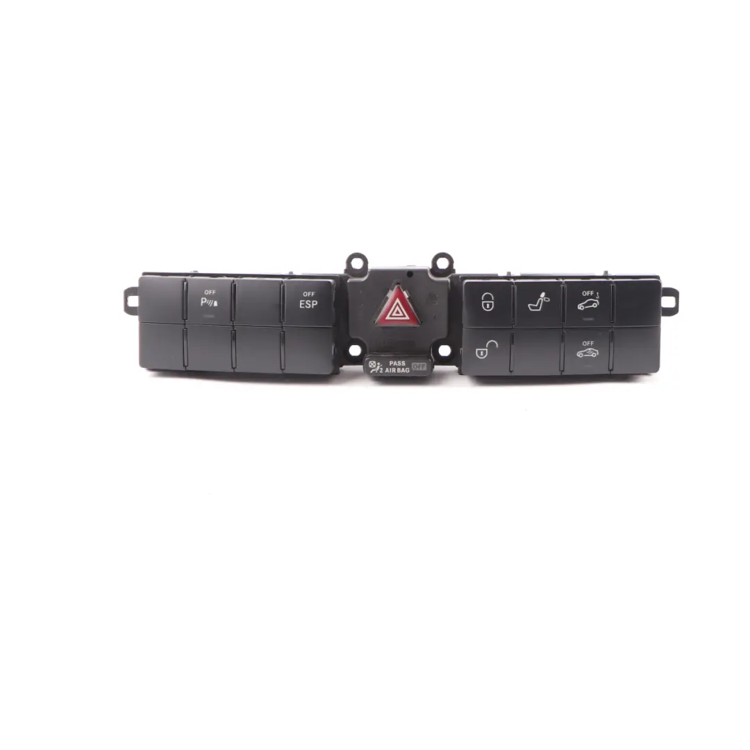  Switch Panel Mercedes W203 W209 Hazard Light Block ESP Parktronic - SKU A2038214581 - Part number A2038214581