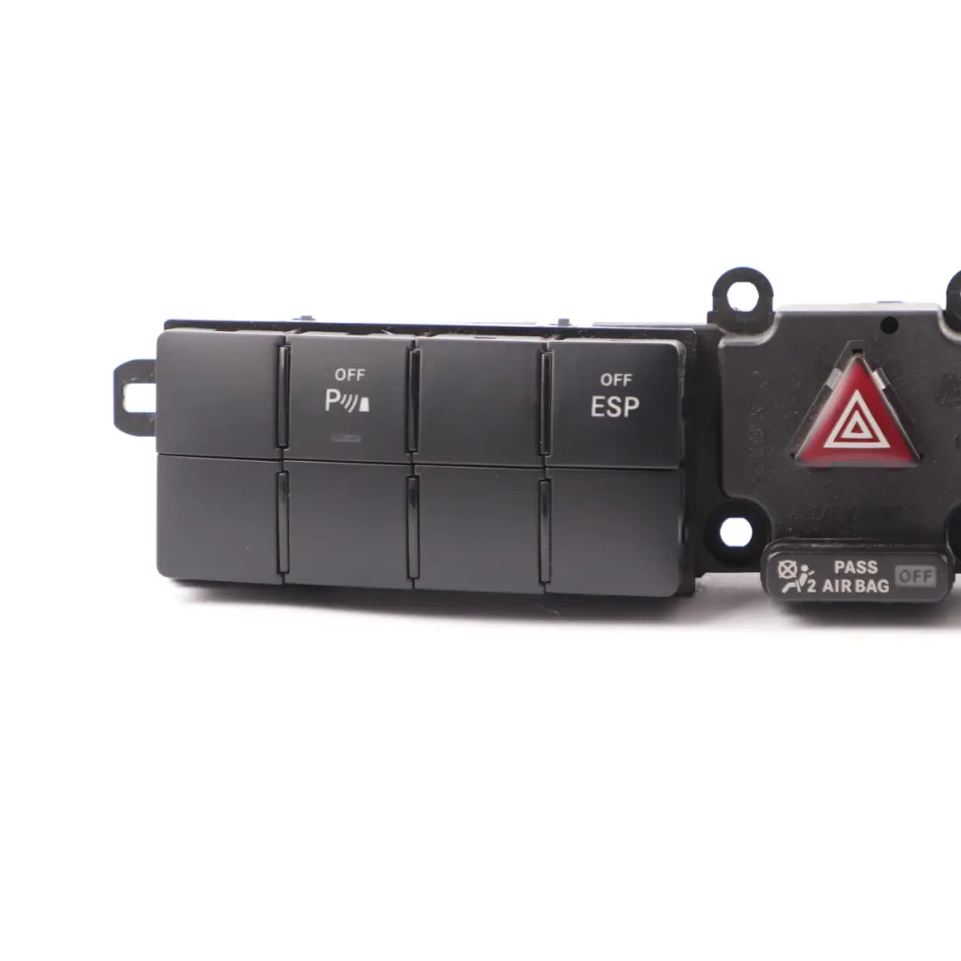 Switch Panel Mercedes W203 W209 Hazard Light Block ESP Parktronic to with Part number A2038214581 Switch Panel Mercedes W203 W209 Hazard Light Block ESP Parktronic - SKU A2038214581 - Part number A2038214581