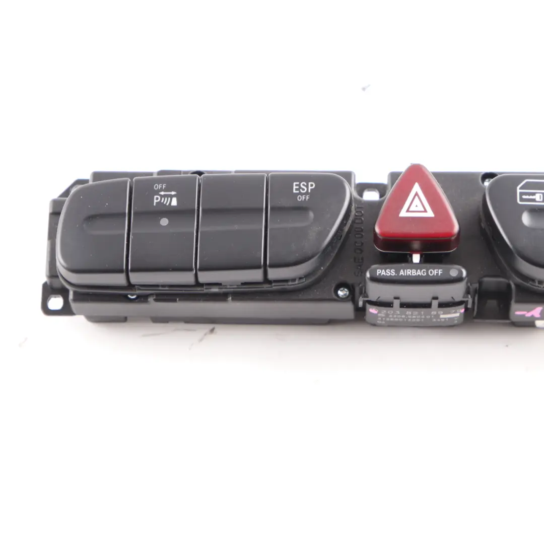  Mercedes-Benz W203 SportCoupe CL203 Schalterblock Bedienteil ESP - SKU A2038218979-1 - Teilenummer A2038218979