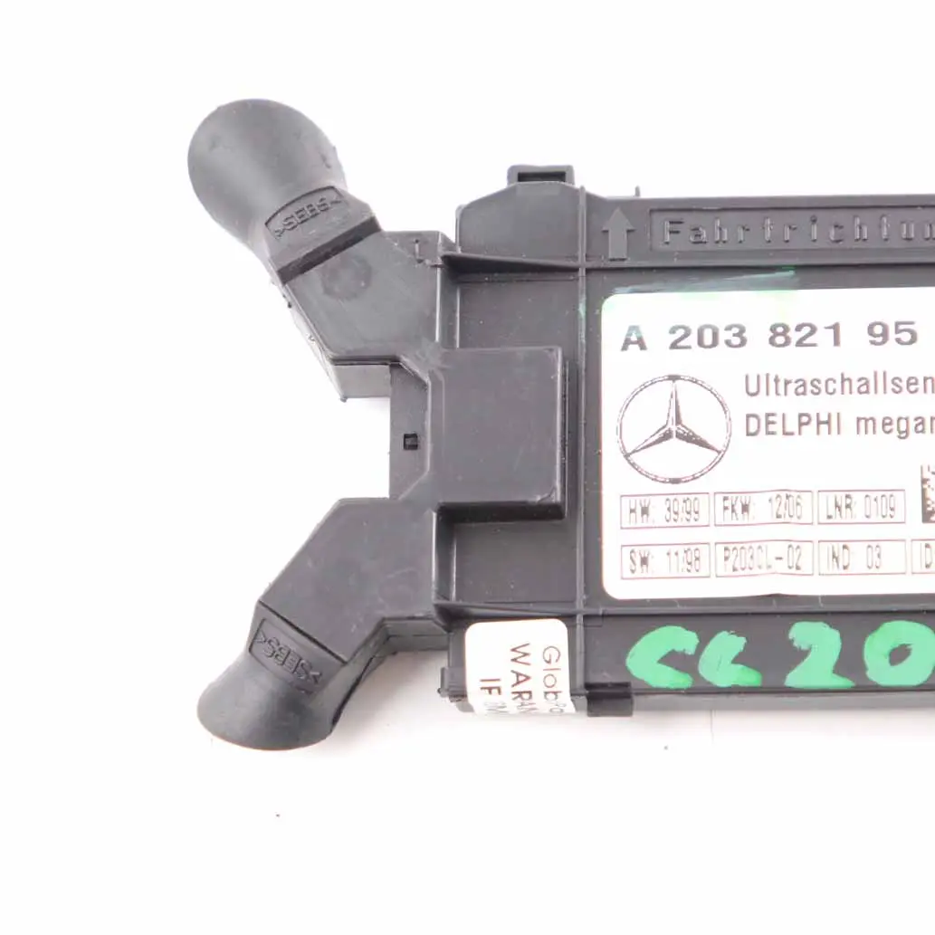 Roof Alarm Motion Sensor Control Unit Module to Mercedes CL203 Rear with Part number A2038219551 Mercedes CL203 Rear Roof Alarm Motion Sensor Control Unit Module - SKU A2038219551-2 - Part number A2038219551