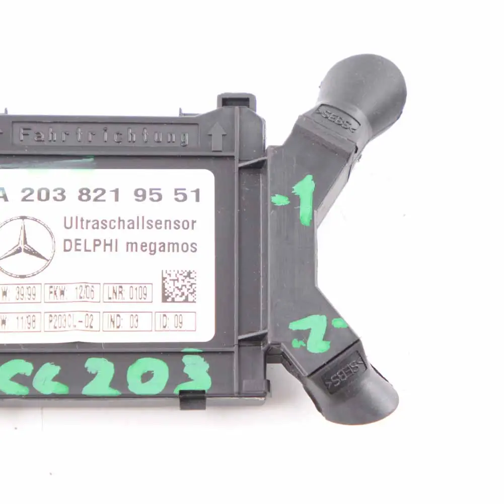 Mercedes CL203 hinteren Dach Alarm Motion Sensor Steuergerät Modul - SKU A2038219551-2 - Teilenummer A2038219551