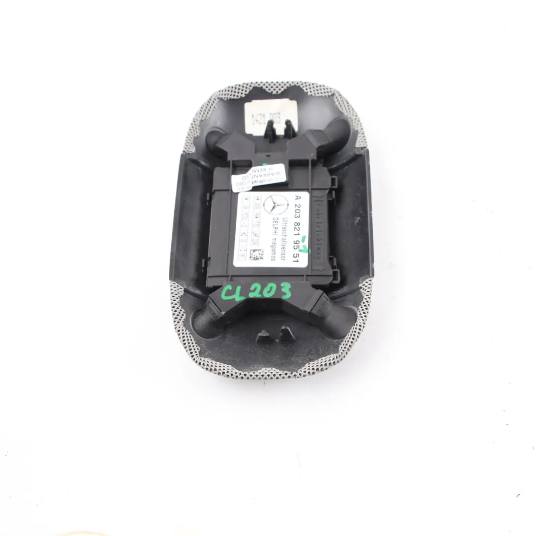 Mercedes CL203 Rear Roof Alarm Motion Sensor Cover Trim Housing Grey - SKU A2038219551-3 - Part number A2038219551