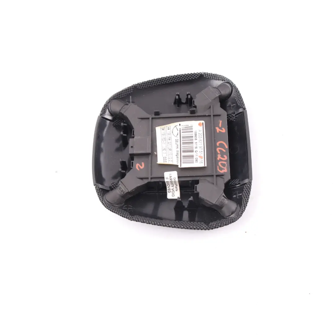 Mercedes W203 CL203 Techo Alarma Sensor De Movimiento Cubierta Negro - SKU A2038219751-2 - Número de pieza A2038219751