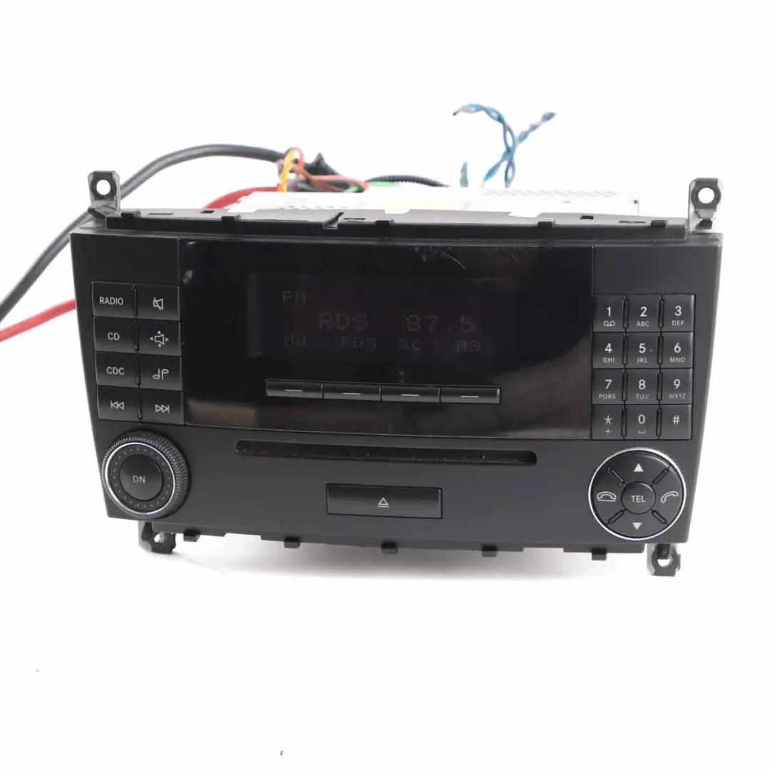Media Player Radio Audio Phone Head Unit to Mercedes W203 CD with Part number A2038273842 Mercedes W203 CD Media Player Radio Audio Phone Head Unit - SKU A2038273842-1 - Part number A2038273842
