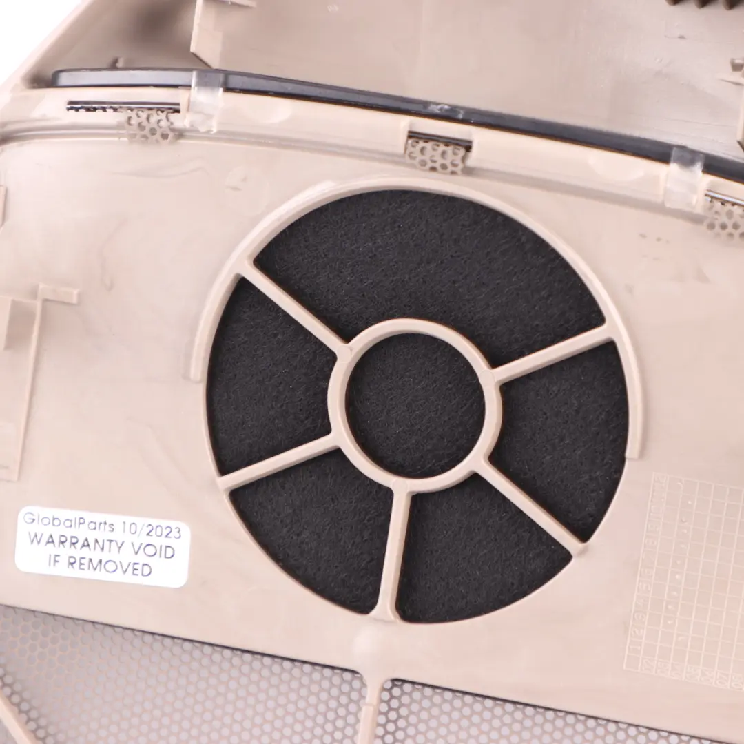 Mercedes W203 PDC Parktronic Display Cover Dashboard Dash Trim Beige - SKU A2038301818-2 - Part number A2038301818