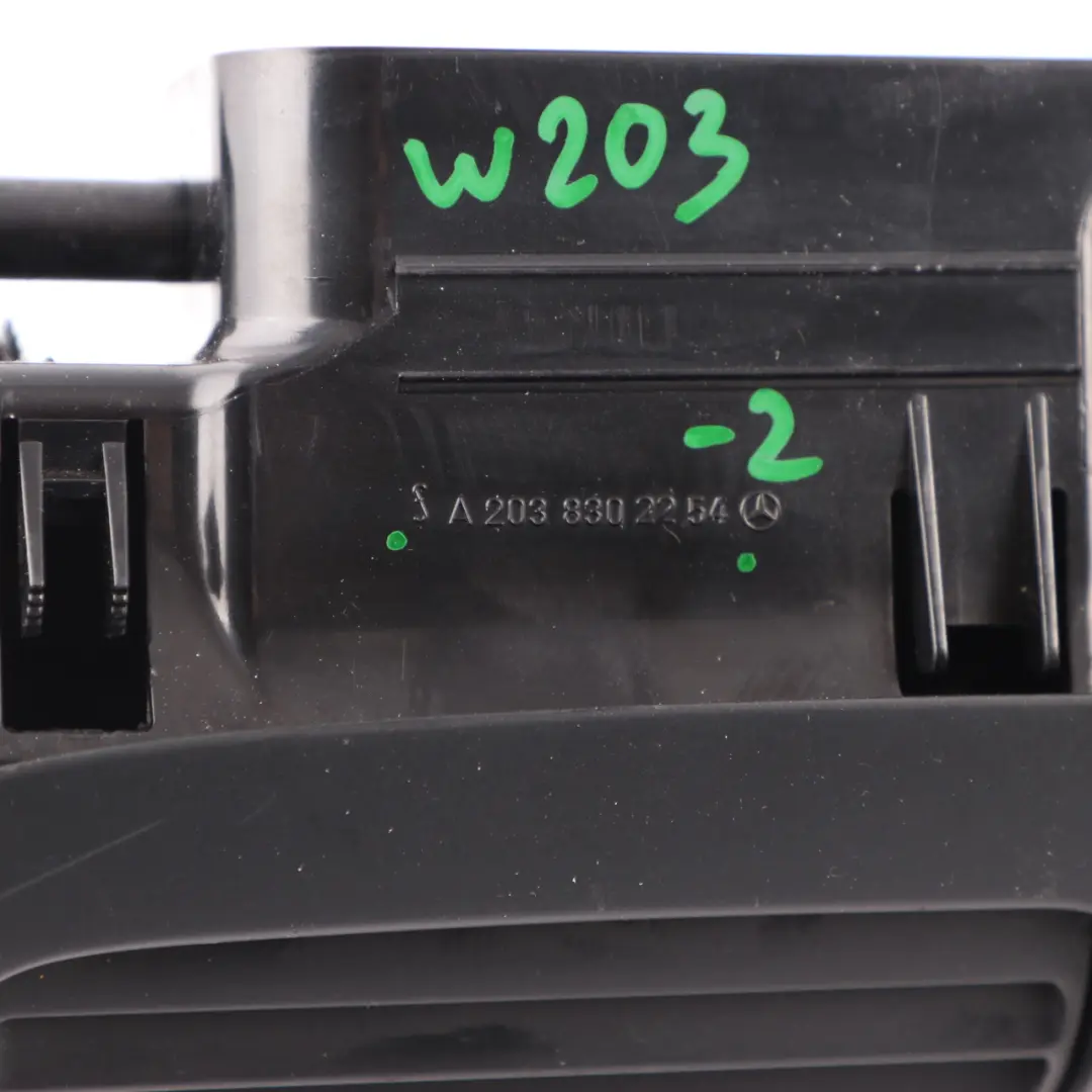 Vent Dashboard Centre Nozzle Grille Trim Panel to Mercedes W203 Air with Part number A2038302254 Mercedes W203 Air Vent Dashboard Centre Nozzle Grille Trim Panel - SKU A2038302254-2 - Part number A2038302254