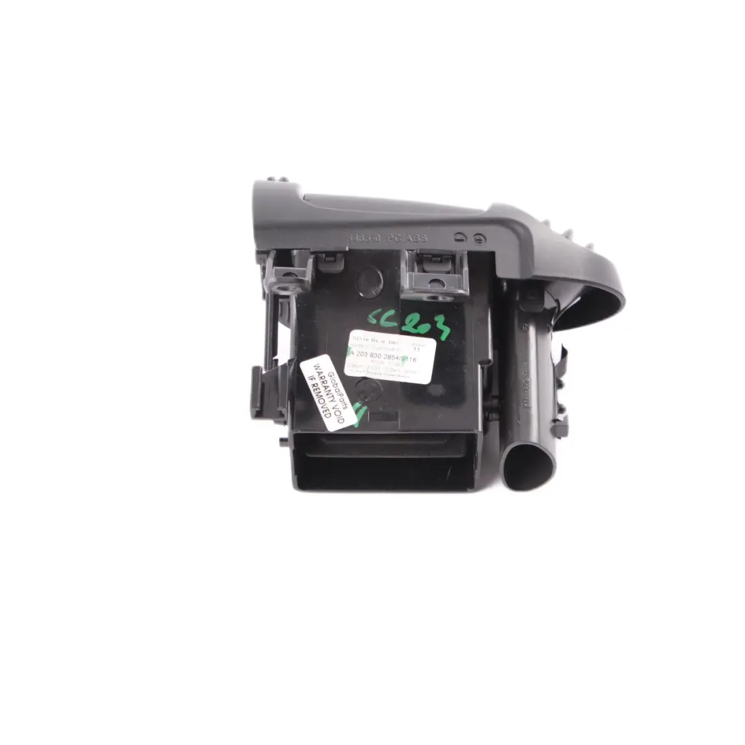 Dashboard Air Vent Nozzle Front Right O/S to Mercedes CL203 with Part number A2038302854 Mercedes CL203 Dashboard Air Vent Nozzle Front Right O/S - SKU A2038302854 - Part number A2038302854