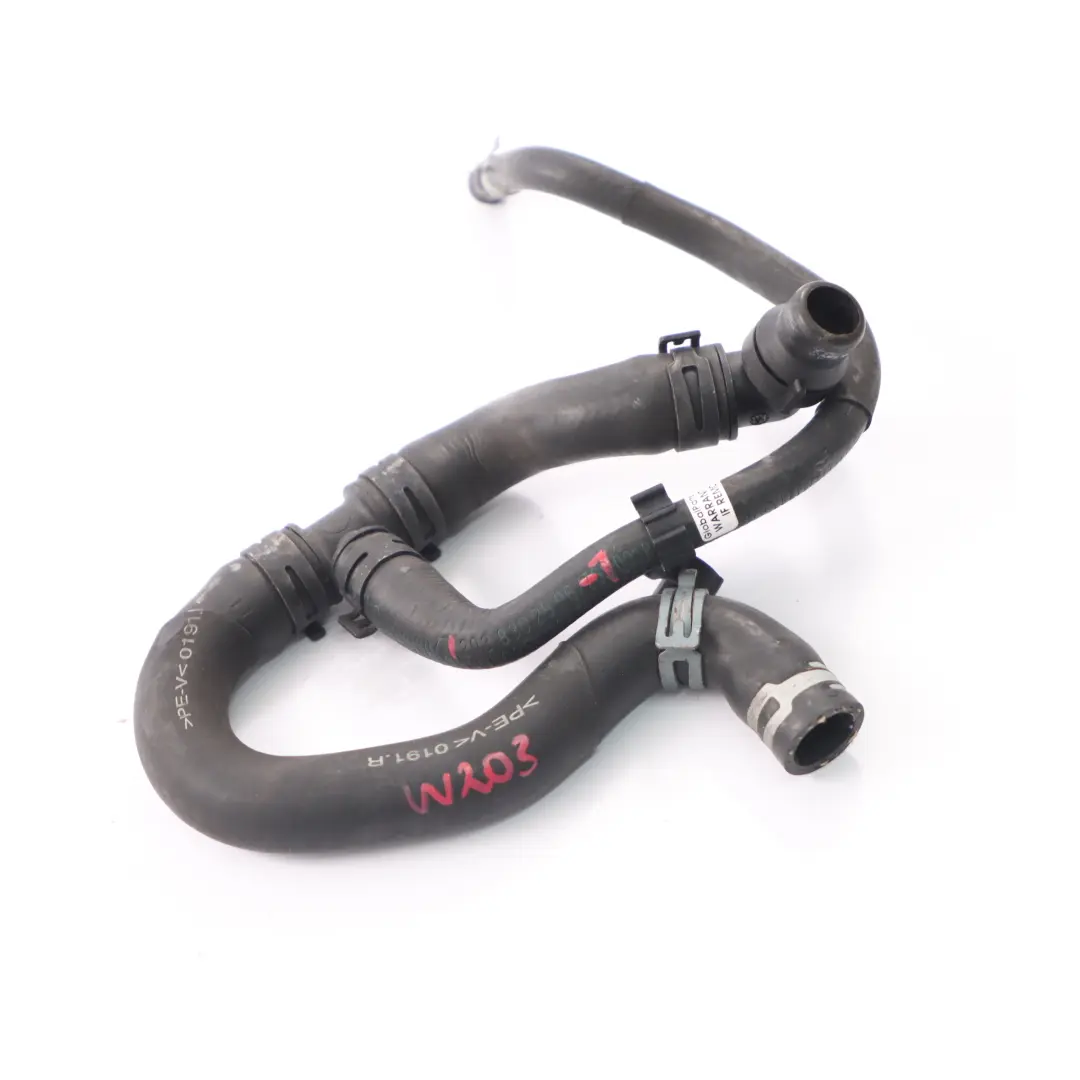 M111 Motor Calefacción Agua Refrigerante Manguera para Mercedes W203 con número de pieza A2038302996 Mercedes W203 M111 Motor Calefacción Agua Refrigerante Manguera - SKU A2038302996-1 - Número de pieza A2038302996