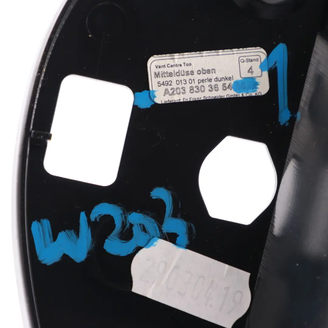 Dashboard Air Vent Nozzle Grille Trim Base Beige to Mercedes W203 with Part number A2038303654 Mercedes W203 Dashboard Air Vent Nozzle Grille Trim Base Beige - SKU A2038303654-1 - Part number A2038303654