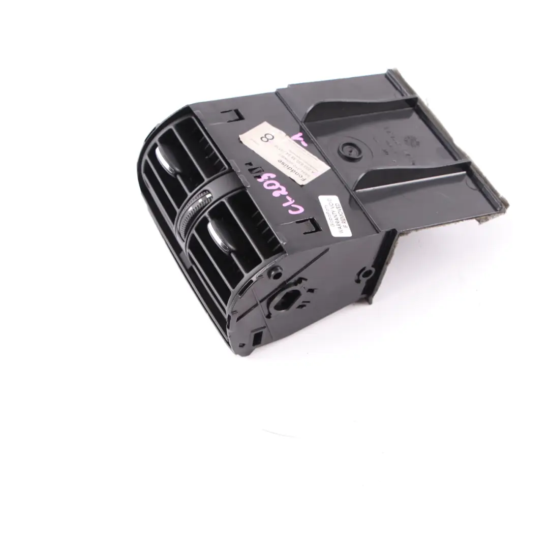 Consola central Rejilla de la tobera de ventilación trasera Negro para Mercedes CL203 con número de pieza A2038303854 Mercedes CL203 Consola central Rejilla de la tobera de ventilación trasera Negro - SKU A2038303854-1 - Número de pieza A2038303854