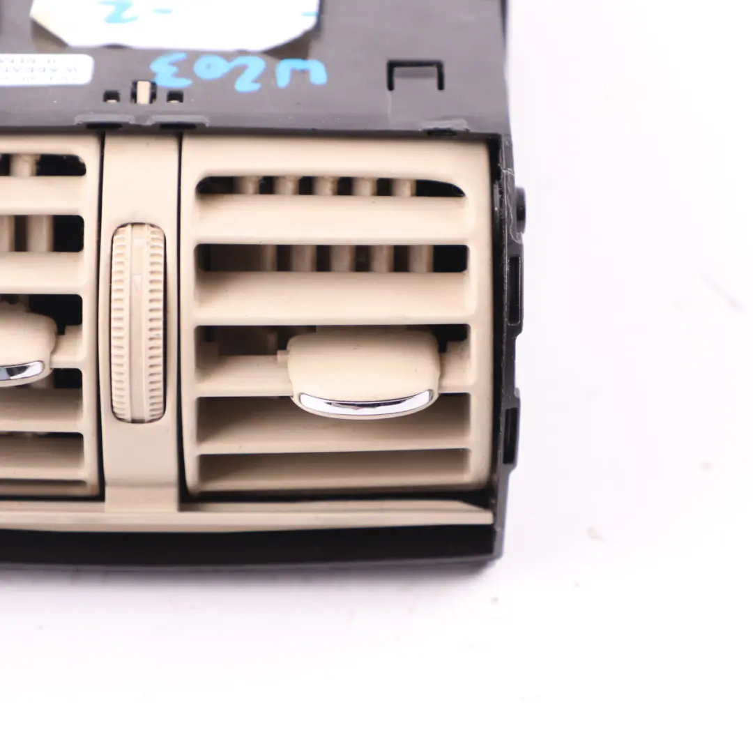 Vent Mercedes W203 CL203 Centre Console Rear Nozzle Grill Beige to Air with Part number A2038303854 Air Vent Mercedes W203 CL203 Centre Console Rear Nozzle Grill Beige - SKU A2038303854-2 - Part number A2038303854