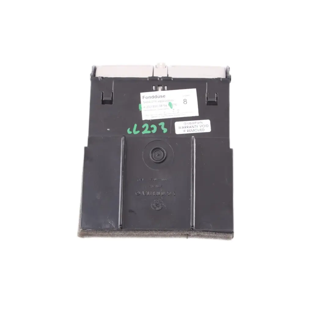 Mittelkonsole hinten Lüftungsdüse Grill für Mercedes CL203 mit Teilenummer A2038303854 Mercedes CL203 Mittelkonsole hinten Lüftungsdüse Grill - SKU A2038303854 - Teilenummer A2038303854