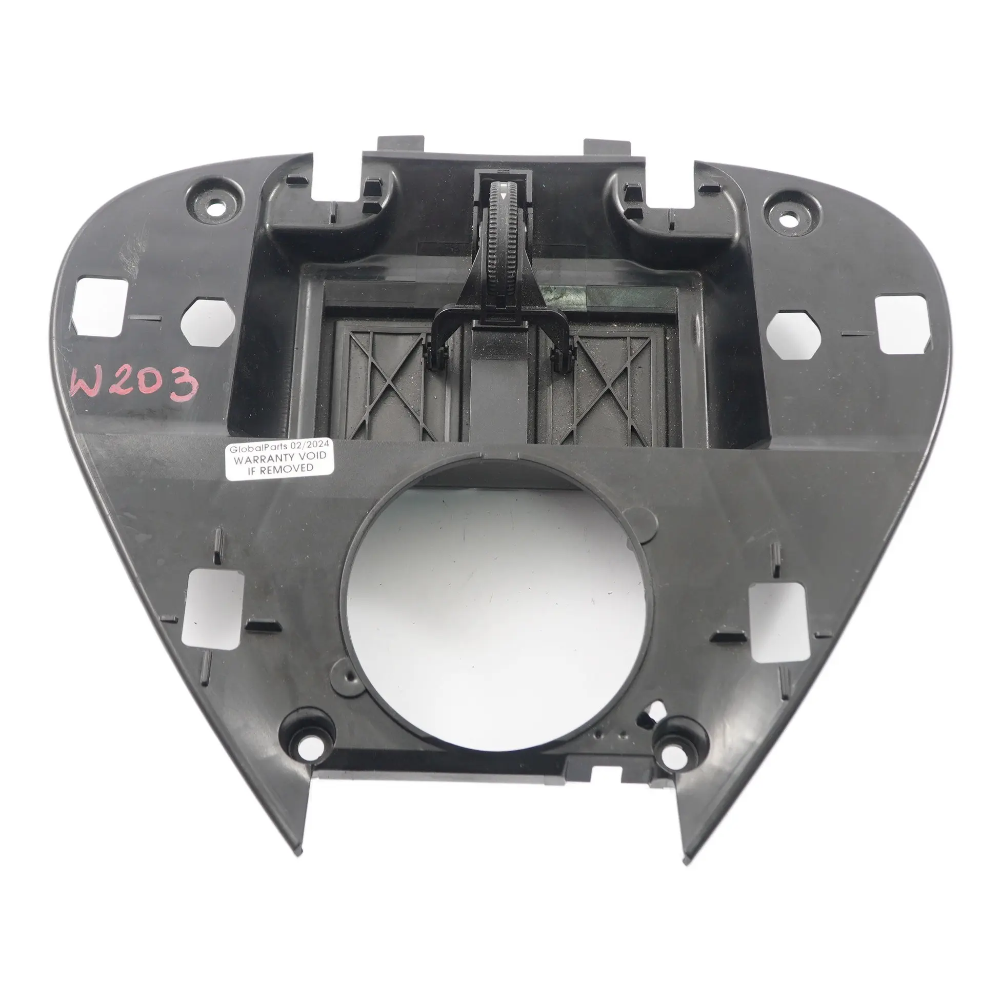 Staffa Mercedes W203 cruscotto prese d'aria pannello di montaggio A2038304554