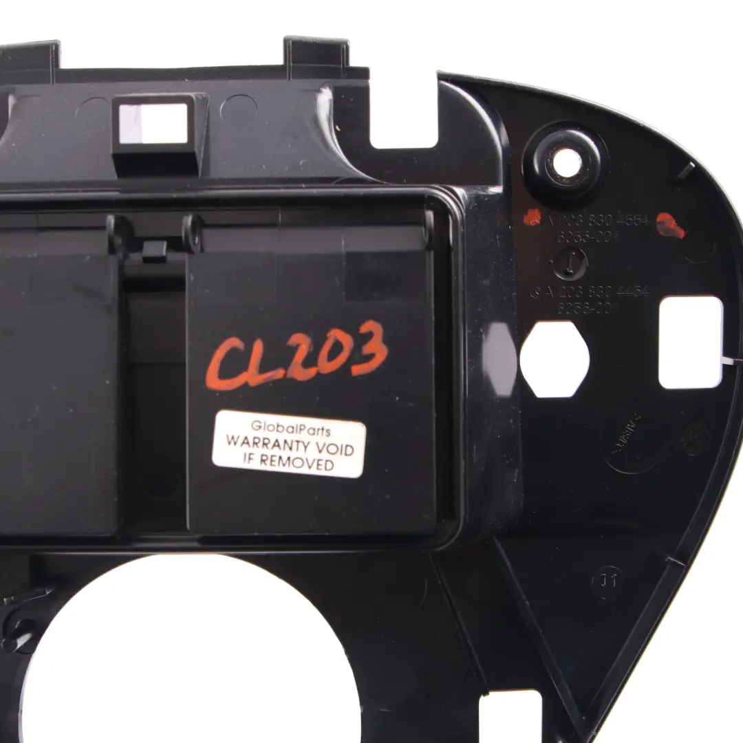 Mercedes W203 Belüftungsdüse Armaturenbrett Frischluft Zierblende - SKU A2038304554 - Teilenummer A2038304554