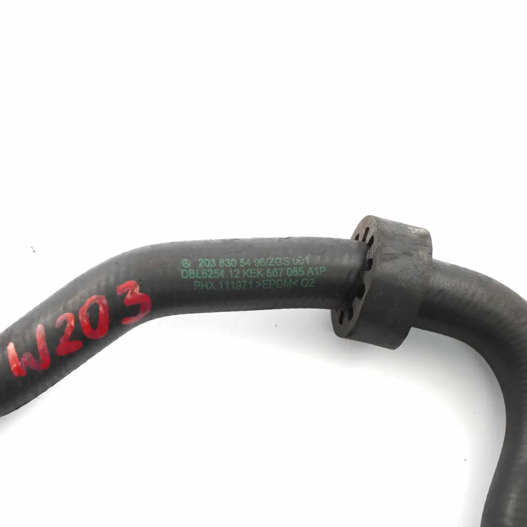  Water Hose Mercedes W203 W209 OM646 Cooling Coolant Pipe Line - SKU A2038305496 - Part number A2038305496