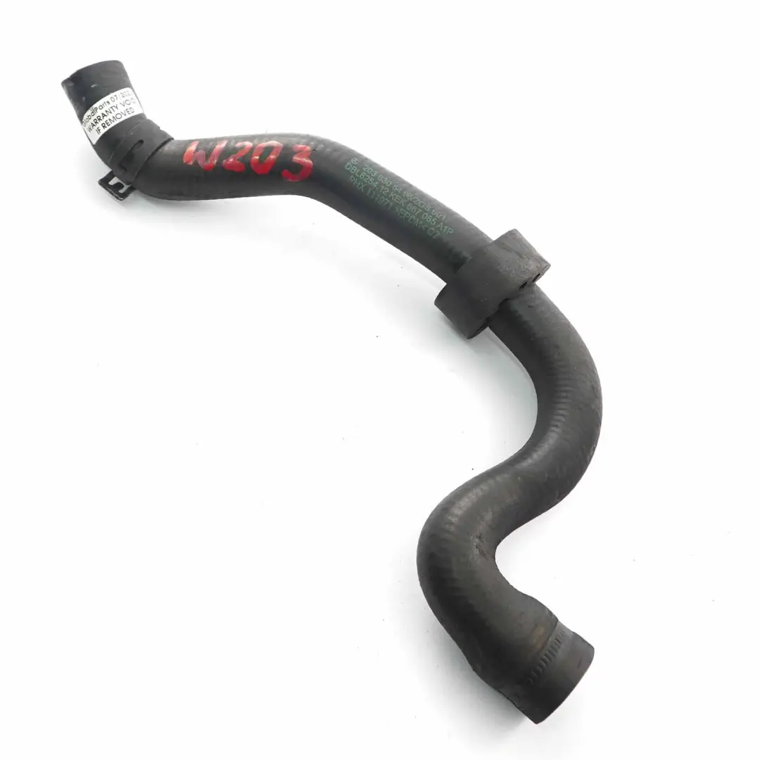 Water Hose Mercedes W203 W209 OM646 Cooling Coolant Pipe Line to with Part number A2038305496 Water Hose Mercedes W203 W209 OM646 Cooling Coolant Pipe Line - SKU A2038305496 - Part number A2038305496