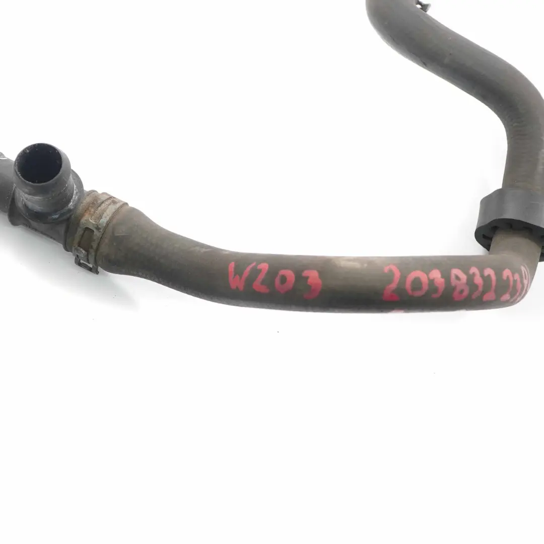 Mercedes W203 OM611 Water Pipe Engine Coolant Cooling Hose Line - SKU A2038322394 - Part number A2038322394