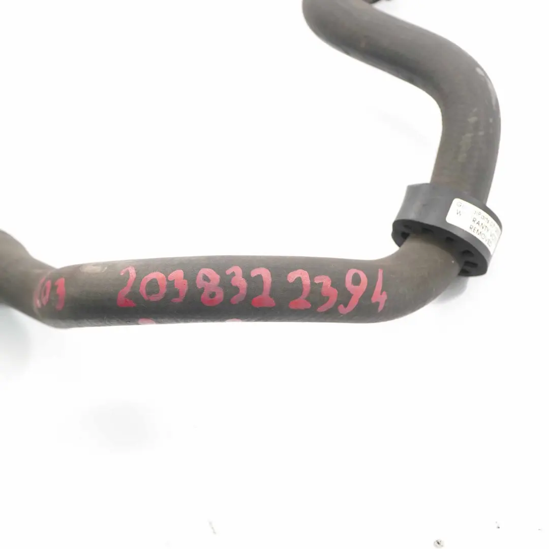 Mercedes W203 OM611 Water Pipe Engine Coolant Cooling Hose Line - SKU A2038322394 - Part number A2038322394
