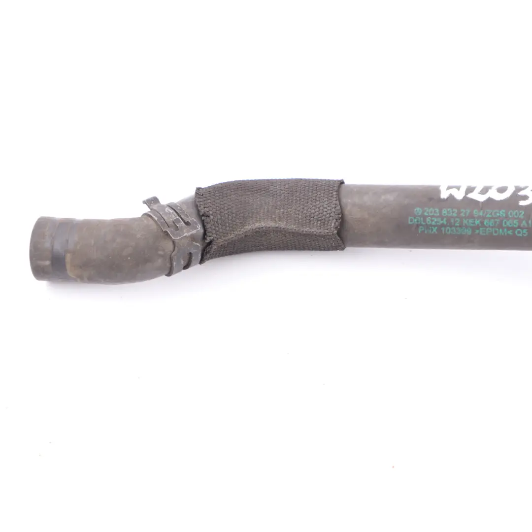 Coolant Rubber Hose Expansion Tank Pipe to Mercedes W203 A209 C209 with Part number A2038322794 Mercedes W203 A209 C209 Coolant Rubber Hose Expansion Tank Pipe - SKU A2038322794 - Part number A2038322794