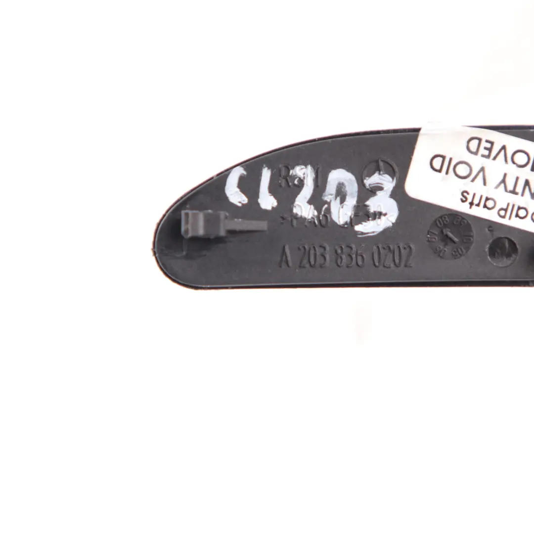 Mercedes W203 CL203 Dashboard Screw Vent Panel Trim Right O/S - SKU A2038360202 - Part number A2038360202